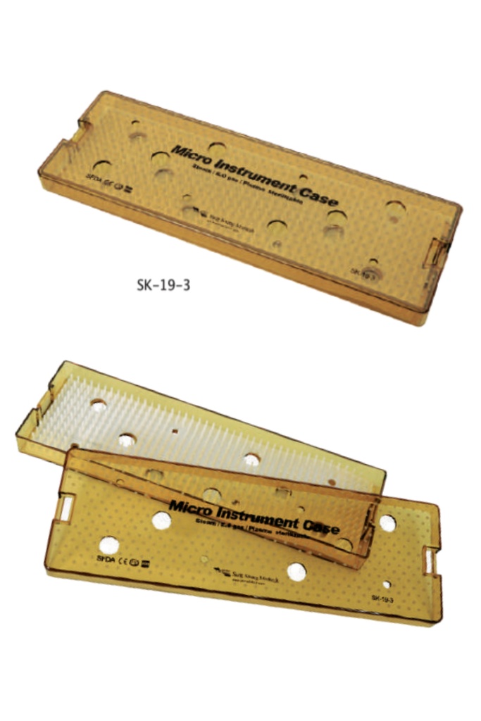 Micro Instrument One Floor Case, Size : 30(L) x 10(w) x 2.5(H)cm