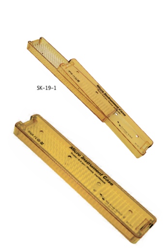 [SK-19-1] Micro Instrument One Floor Case, Size : 25(L) x 5(w) x 2.5(H)cm