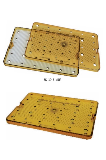 [SK-19-5-a(1F)] Micro Instrument One Floor Case, Size : 38(L) x 26(w) x 2.5(H)cm