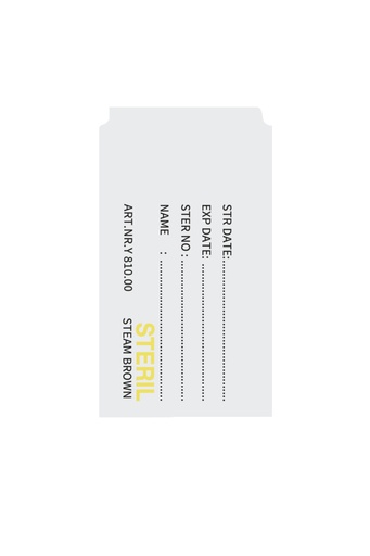 [SY.ET 11.10] ฉลากกระดาษพร้อมตัวบ่งชี้การฆ่าเชื้อ ๑๐๐ ชิ้น